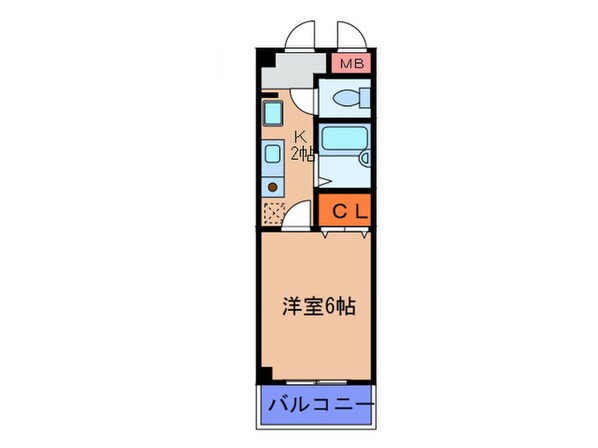 ト－リエユタカの物件間取画像